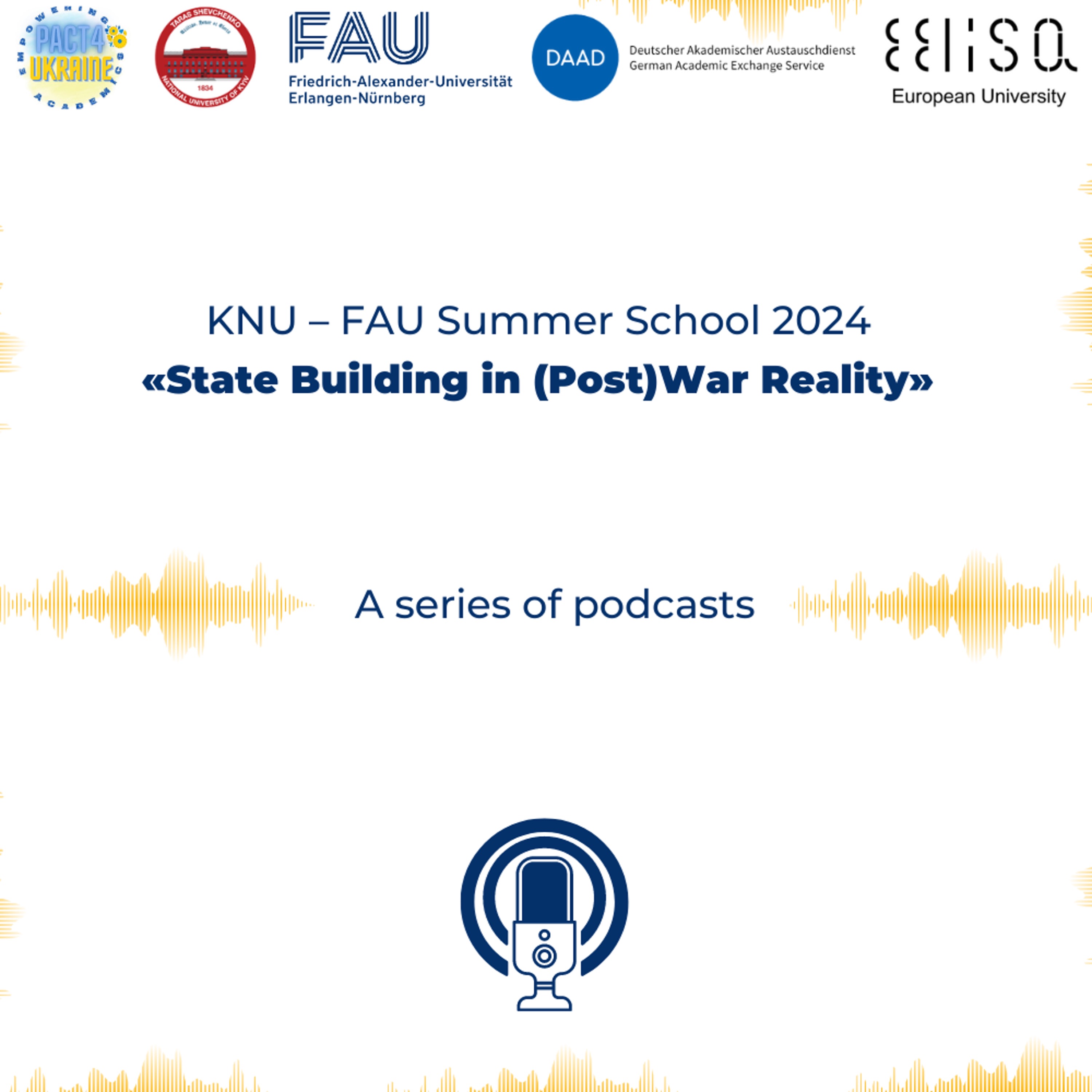 KNU-FAU Summer School 2024 Podcast-Cover
