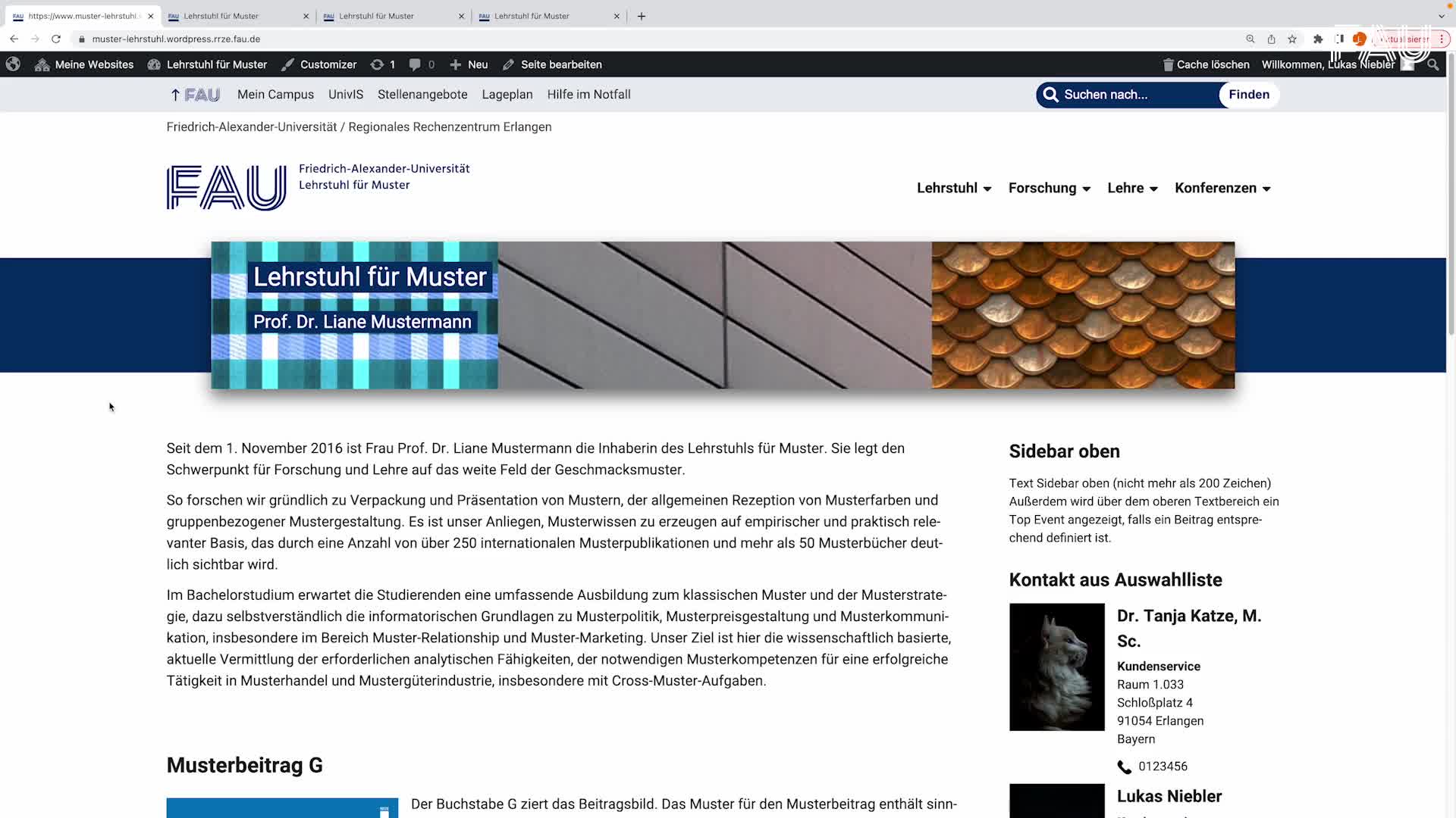 Clip preview for RRZE Legal - Rechtliche Pflichttexte v.1.0.9