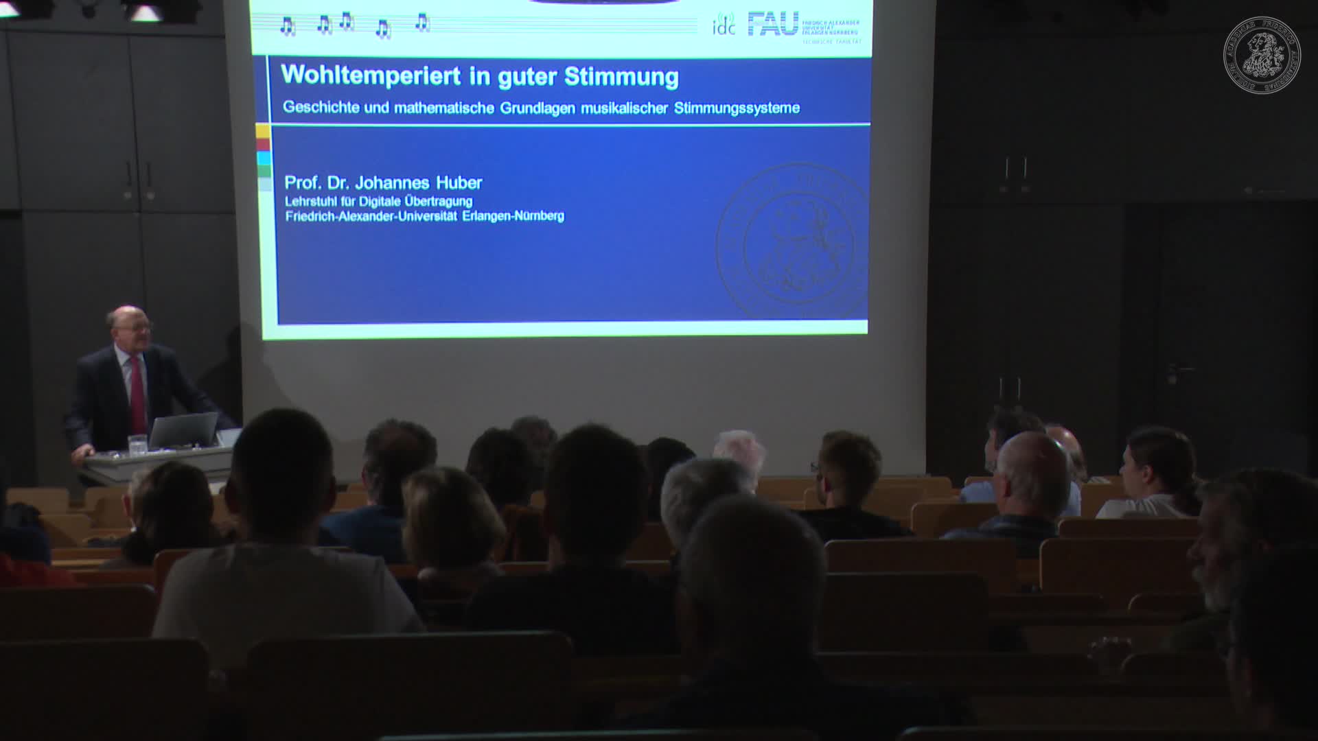 Clip preview for Wohltemperiert in guter Stimmung. Anmerkungen zu Mathematik und Geschichte musikalischer Stimmungssysteme