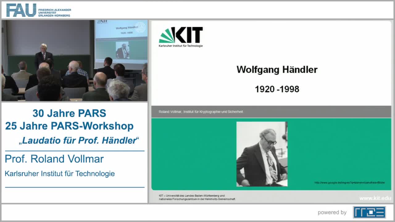 Series preview for 30 Jahre PARS